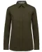 K585 - Damesoverhemd met lange mouwen van katoen Nevada Light khaki