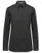 K585 - Damesoverhemd met lange mouwen van katoen Nevada Dark Grey