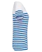 K3034 - Marine-t-shirt ronde hals Bio dames White / Royal Blue Stripe