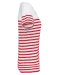 K3034 - Marine-t-shirt ronde hals Bio dames White / Red Stripe