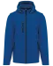 K422 - 3-laagse uniseks softshelljas met afneembare capuchon en mouwen Dark Royal Blue