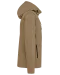 K422 - 3-laagse uniseks softshelljas met afneembare capuchon en mouwen Camel
