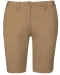 K751 - Dames chino bermudashorts Camel