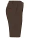 K750 - Heren chino bermudashorts Chocolate