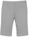 K750 - Heren chino bermudashorts Fine Grey