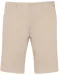 K750 - Heren chino bermudashorts Beige