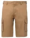 K754 - Herenbermuda met diverse zakken Camel