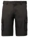 K754 - Herenbermuda met diverse zakken Dark Grey