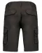 K754 - Herenbermuda met diverse zakken Dark Grey