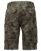 K754 - Herenbermuda met diverse zakken Olive Camouflage