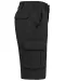 K754 - Herenbermuda met diverse zakken Black