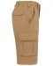 K754 - Herenbermuda met diverse zakken Camel