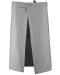 K887 - Katoenen lang schort Light Grey