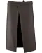 K887 - Katoenen lang schort Dark Grey