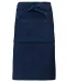 K887 - Katoenen lang schort Denim