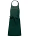 K890 - Schort van Polykatoen met zak Bottle Green