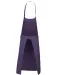 K890 - Schort van Polykatoen met zak Purple