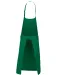 K890 - Schort van Polykatoen met zak Kelly Green