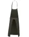 K890 - Schort van Polykatoen met zak Green Olive