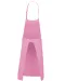 K890 - Schort van Polykatoen met zak Dark Pink
