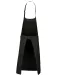 K890 - Schort van Polykatoen met zak Black