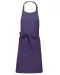 K890 - Schort van Polykatoen met zak Purple