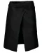K898 - Katoenen halflang schort Black