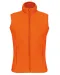 K906 - Bodywarmer van microfleece dames Orange