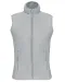 K906 - Bodywarmer van microfleece dames Snow Grey