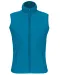 K906 - Bodywarmer van microfleece dames Tropical Blue