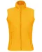 K906 - Bodywarmer van microfleece dames Yellow