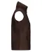 K906 - Bodywarmer van microfleece dames Chocolate