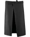 K887 - Katoenen lang schort Black