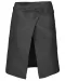K899 - Polykatoen halflang schort Dark Grey