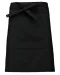 K899 - Polykatoen halflang schort Black