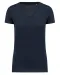 K3003 - Dames-t-shirt Supima® V-hals korte mouwen Navy