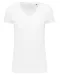 K3003 - Dames-t-shirt Supima® V-hals korte mouwen White