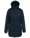 K6129 - Lichte damesparka met capuchon Navy