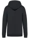 NS402 - Ecologische uniseks sweater met capuchon en rits Iron Grey