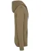 NS402 - Ecologische uniseks sweater met capuchon en rits Light Olive Green