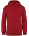 NS404 - Ecologische kindersweater met capuchon Hibiscus Red