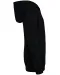 NS405 - Ecologische kindersweater met rits en capuchon Black