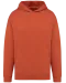 NS408 - Ecologische uniseks oversized sweater met capuchon Burnt Brick