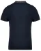 K260 - Tweekleurige herenpolo jersey Navy / Dark Grey Heather