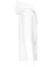 K454 - Hooded Sweater Met Rits White