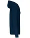 K454 - Hooded Sweater Met Rits Navy