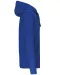 K454 - Hooded Sweater Met Rits Light Royal Blue