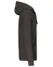K454 - Hooded Sweater Met Rits Dark Grey