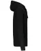 K454 - Hooded Sweater Met Rits Black