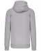 K454 - Hooded Sweater Met Rits Oxford Grey